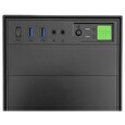 Eurocase MidT ML N6-500B / bez zdroje / 2x USB 3.0 / USB-C / černá