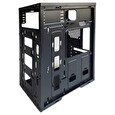 Eurocase MidT ML N6-500B / bez zdroje / 2x USB 3.0 / USB-C / černá
