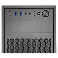 Eurocase MidT ML N6-530B / bez zdroje / 2x USB 3.0 / USB-C / černá