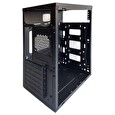 Eurocase MidT ML N6-550B / bez zdroje / 2x USB 3.0 / USB-C / černá