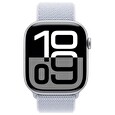 Apple Watch S10/42mm/Silver/Sport Band/Blue Cloud