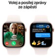 Apple Watch S10/42mm/Rose Gold/Sport Band/Light Blush/-S/M