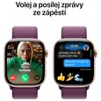 Apple Watch S10/42mm/Rose Gold/Sport Band/Plum