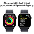 Apple Watch S10 Cell/46mm/Jet Black/Sport Band/Ink