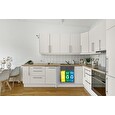 Sada SIXTOL tašky na tříděný odpad Sort Easy 3 Slim, 18 x 30 x 40 cm, 3 x 22 l, 3 ks