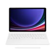 Samsung Ochranný kryt s klávesnicí a touchpadem pro Tab S9/S9 FE White
