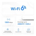 TP-LINK A-ISP PROGRAM - Mercusys Halo H70X(2-pack) AX1800 Home Mesh WiFi system