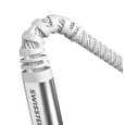 Swissten DATOVÝ KABEL KEVLAR USB-C / USB-C 1,5 M BÍLÝ
