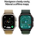 Apple Watch Ultra 2/49mm/Black/Sport Band/Black Trail/-M/L
