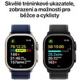 Apple Watch Ultra 2/49mm/Black/Sport Band/Black Trail/-M/L