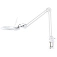 Nedis zvětšovací stolní LED lampa/ čočka 3 dioptrie/ spotřeba 9 W/ teplota 6500 K/ světelný tok 720 lm/ bílá