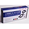 PremiumCord PremiumCord USB 2.0 repeater a prodlužovací kabel A/M-A/F 20m