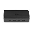 I-TEC USB HUB Charging/ 4 porty/ 1 nabíjecí port/ USB 3.0/ napájecí adaptér/ černý
