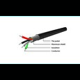 Gembird Kabel adapter USB-serial 1,5m 9 pin (com), černý