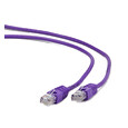 Gembird Patch kabel RJ45, cat. 5e, UTP, 0.25m, fialový