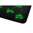 C-TECH herní podložka pod myš ANTHEA CYBER GREEN, 320x270x4mm, obšité okraje