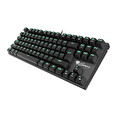Genesis herní mechanická klávesnice THOR 300/Green light/Outemu Blue/Drátová USB/US layout/Černá