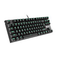 Genesis herní mechanická klávesnice THOR 300/Green light/Outemu Blue/Drátová USB/US layout/Černá