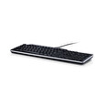 Dell Keyboard : US/Euro (QWERTY) Dell KB-522 Wired Business Multimedia USB KeyboardBlack (Kit) for Windows 8