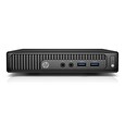 HP 260 G2 - Mini desktop - 1 x Core i3 6100U / 2.3 GHz - RAM 4 GB - SSD 128 GB - HD Graphics 520 - GigE - Win 10 Pro 64-bit - monitor: žádný