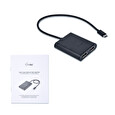 I-TEC USB-C dual Display Port Video Adapter 2x DP 4K kompatibilní z Thunderbolt3