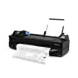 HP DesignJet T120 - 24" tisk na velký formát - barva - tryskový - Role (61 cm x 45,7 m) - 1200 x 1200 dpi - až 1.17 min/str. (mono) / až 1.17 min/str. (barevný) - USB 2.0, LAN, Wi-Fi