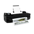 HP DesignJet T120 - 24" tisk na velký formát - barva - tryskový - Role (61 cm x 45,7 m) - 1200 x 1200 dpi - až 1.17 min/str. (mono) / až 1.17 min/str. (barevný) - USB 2.0, LAN, Wi-Fi