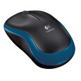 Logitech myš M185/ Bezdrátová/ Optická/ 1000dpi/ USB přijímač/ modrá