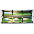 DATACOM Patch panel 48p. Cat5e 1U BK 8x6p. Modul, UTP, 19"