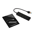 I-TEC USB 3.0 SLIM HUB 4 Port passive - Black