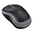 Logitech myš M185/ Bezdrátová/ Optická/ 1000dpi/ USB přijímač/ šedá
