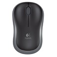 Logitech myš M185/ Bezdrátová/ Optická/ 1000dpi/ USB přijímač/ šedá
