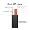Kabel AVACOM MIC-120K USB - Micro USB, 120cm, černá