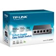 TP-LINK TL-SG105E Easy Smart Switch 5x10/100/1000Mbps, Metal case, IEEE 802.1p