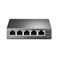 TP-LINK TL-SG1005P PoE Switch 5x10/100/1000Mbps, 4x PoE, 56W budget, steel