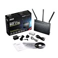 ASUS router DSL-AC68U /802.11a/b/g/n/ac/ 2.4Ghz a 5GHz/ VDSL2/ADSL2+/ADSL2/ADSL / 4x LAN 10/100/1000 / 1x xDSL/1x USB3.0