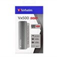 Verbatim Vx500 EXTERNAL SSD Drive 480GB silver
