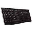 Logitech klávesnice K270/ Bezdrátová/ 2.4GHz/ USB přijímač/ CZ/ Černá