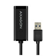 AXAGON ADE-SR, USB-A 3.2 Gen 1 - Gigabit Ethernet síťová karta, auto instal, černá
