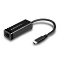 AXAGON ADE-SRC, USB-C 3.2 Gen 1 - Gigabit Ethernet síťová karta, auto instal, černá