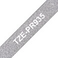 TZE-PR935 stříbrná / bílá (12mm)