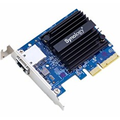 Synology E10G18-T1 - Síťový adaptér - PCIe 3.0 x4 nízký profil - 10Gb Ethernet x 1 - pro FlashStation FS1018, FS2017; RackStation RS1219, RS2418, RS2818, RS3618