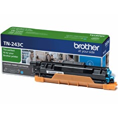 BROTHER tonerová kazeta TN-243C/ DCP-L3550CDW/ HL-L3210CW/ MFC-L3730CDN/ 1000 stran/ azurový