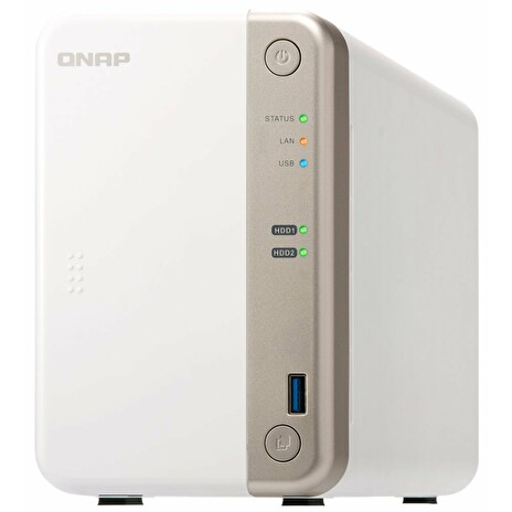 QNAP TS-251B-4G 2 GHz DC/4GB/2xHDD/1xGL/USB 3.0/Raid 0,1/HDMI/iSCSI