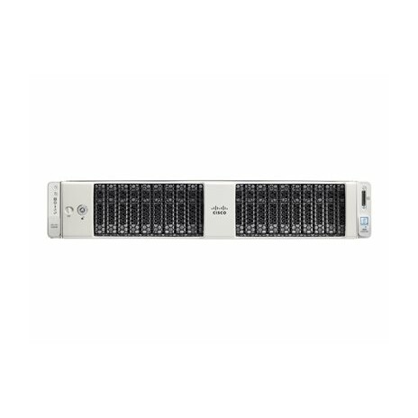 Cisco UCS SmartPlay Select C240 M5SX - Server - instalovatelný do racku - 2U - 2-směrný - 2 x Xeon Gold 5120 / 2.2 GHz - RAM 64 GB - SATA/SAS - vyměnitelný za chodu 2.5" zásuvka(y) - bez HDD - Pilot 4 - GigE, 10 GigE - monitor: žádný