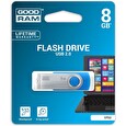 GOODRAM USB flash disk UTS2 8GB USB 2.0 Modrá