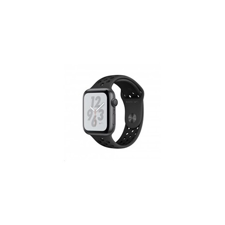 Apple Watch Nike+ Series 4 GPS, 40mm Space Grey Aluminium Case with Anthracite/Black Nike Sport Band