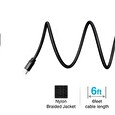 ADATA Sync & Charge kabel - USB A 2.0, micro USB, 200cm, stříbrný