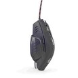Gembird optická herní myš programovatelná 3200 DPI, USB, RGB light, černá
