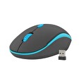 Natec Wireless Optical mouse MARTIN 1600 DPI, BLACK/BLUE